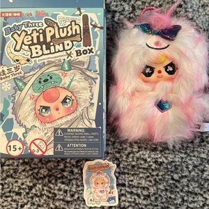 Baby three yeti plush- blossom snow nymph SPECIAL CRYING EYES
